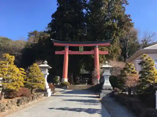 河口浅間神社の鳥居