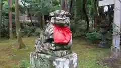 竹林寺の狛犬