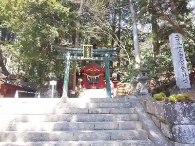 日光二荒山神社中宮祠の鳥居