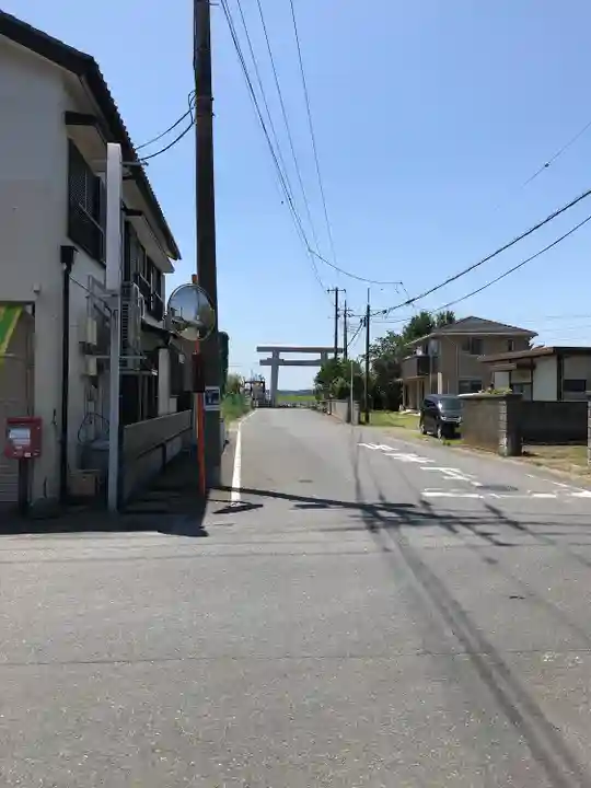 息栖神社の周辺