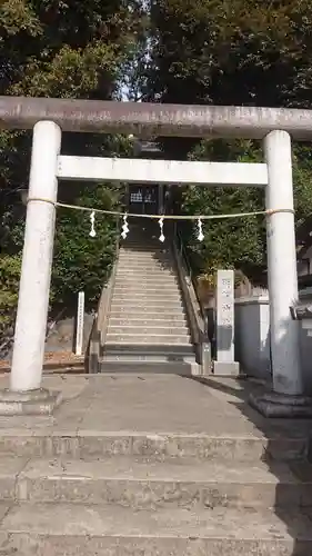 須賀神社の鳥居