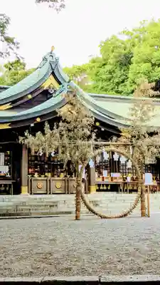 検見川神社の本殿・本堂