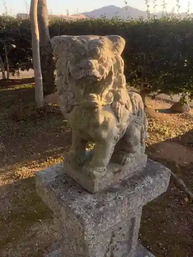 烏杜天神社（楽田天神）の狛犬