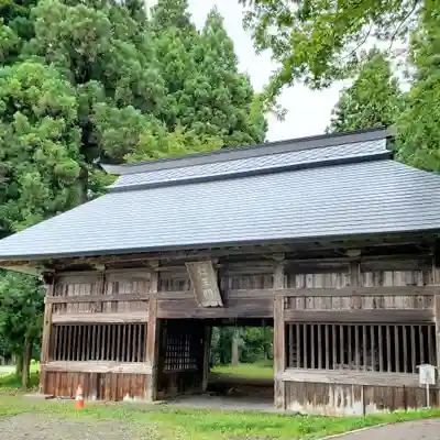 慧日寺の山門・神門
