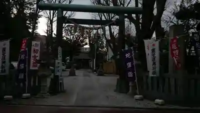蛇窪神社の鳥居
