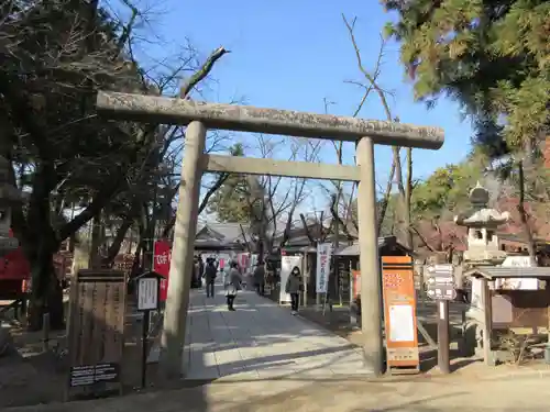 眞田神社の鳥居