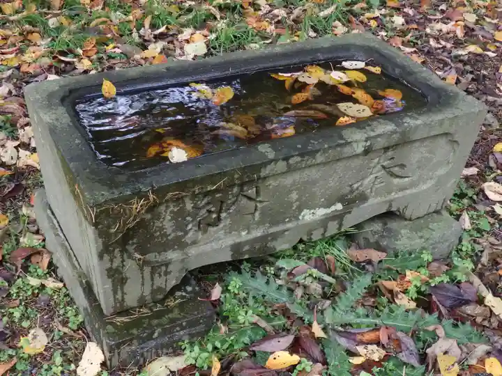 獅子内神社の手水舎
