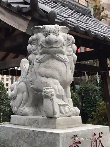 柏神社の狛犬