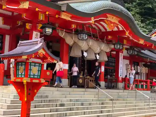 太皷谷稲成神社の本殿