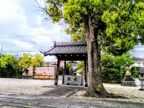 八幡神社（椋岡八幡神社）の手水舎