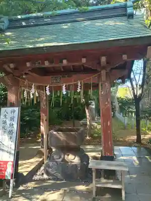 芝東照宮の手水舎
