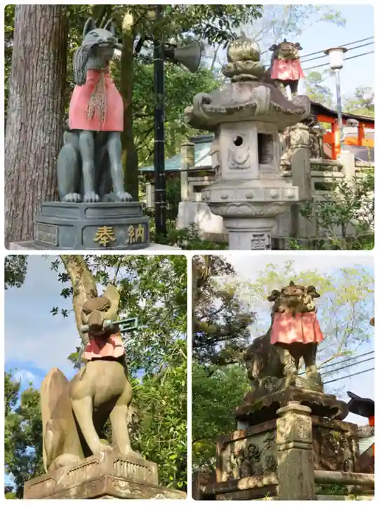 伏見稲荷大社の狛犬