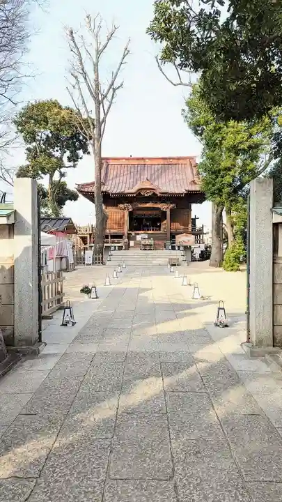 戸越八幡神社の本殿・本堂