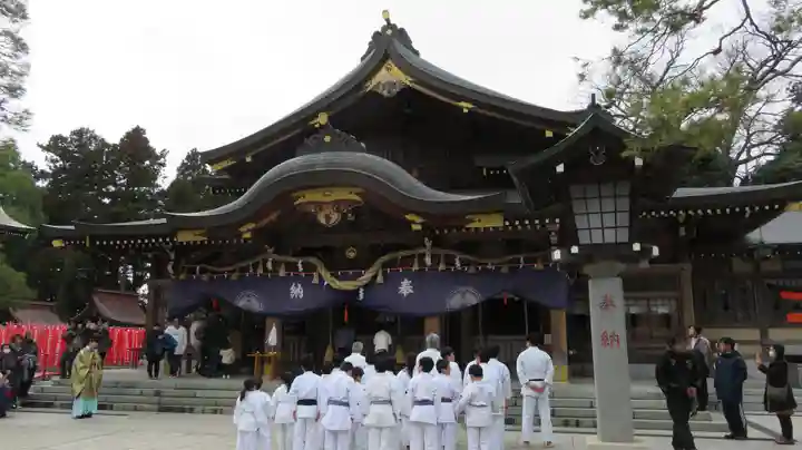 竹駒神社の本殿・本堂