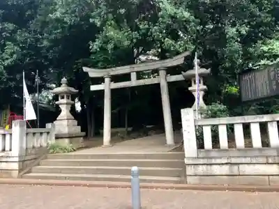 金王八幡宮の鳥居