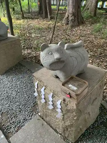 甲斐國一宮 浅間神社の狛犬