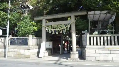 川越氷川神社の鳥居