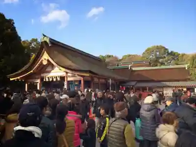 津島神社の初詣