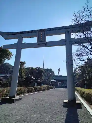 大分縣護國神社の鳥居