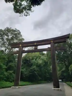 明治神宮の鳥居