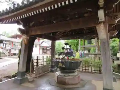新井薬師(梅照院)の手水舎