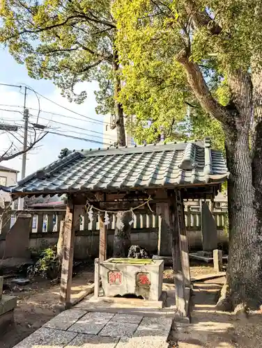 今井神社の手水舎