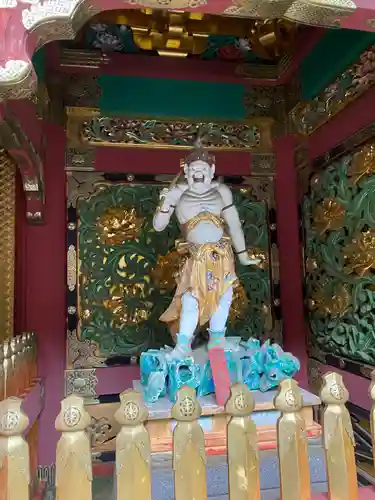 輪王寺 大猷院の像