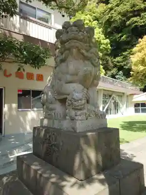 根岸八幡神社の狛犬