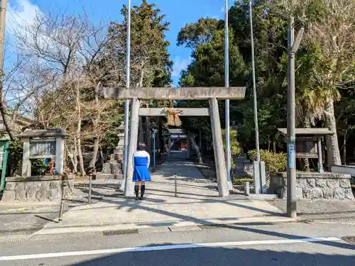 神明社（榎戸神明社）の鳥居