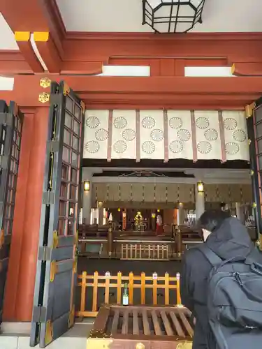 日枝神社の本殿・本堂