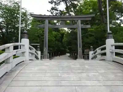 寒川神社の鳥居