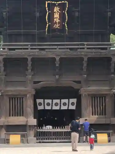 筥崎宮の山門・神門