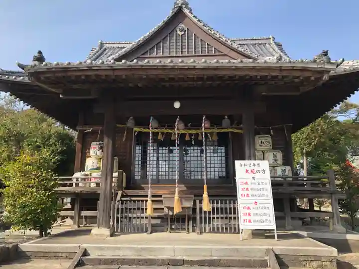 三笠神社の本殿・本堂