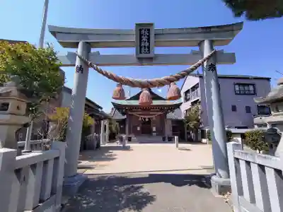 秋葉神社（六舗）の鳥居