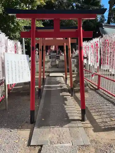 岸城神社の鳥居