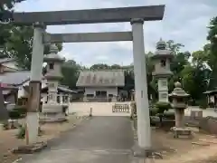 津賀田神社の鳥居