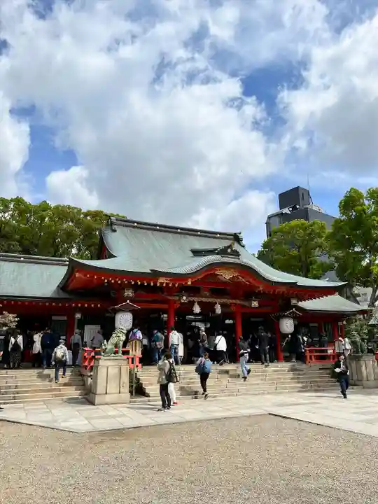 生田神社の本殿・本堂