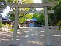 白山神社(市場)の鳥居