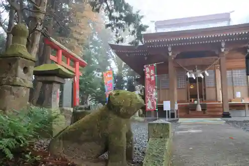 阿久津「田村神社」（郡山市阿久津町）旧社名：伊豆箱根三嶋三社の本殿・本堂