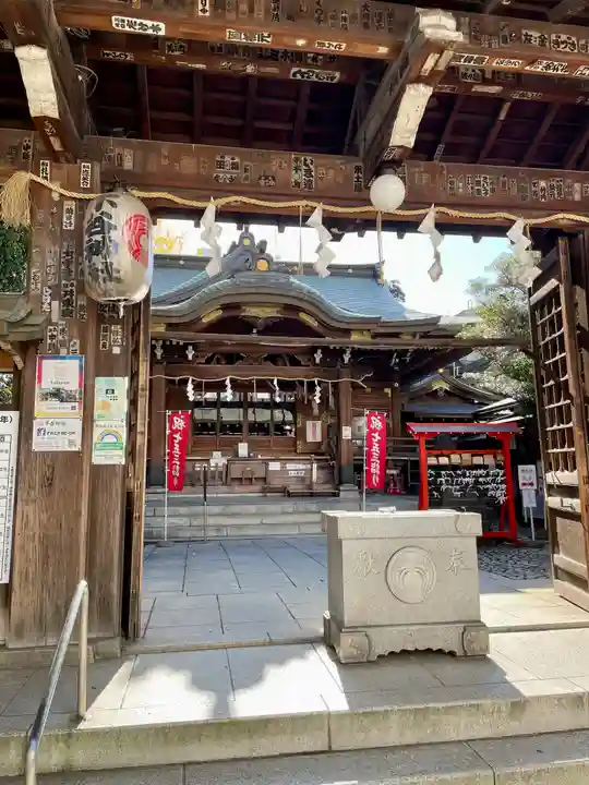 下谷神社の本殿・本堂