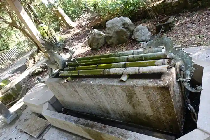 小倉神社の手水舎