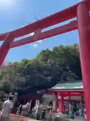 徳島眉山天神社の鳥居