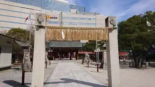 警固神社の鳥居