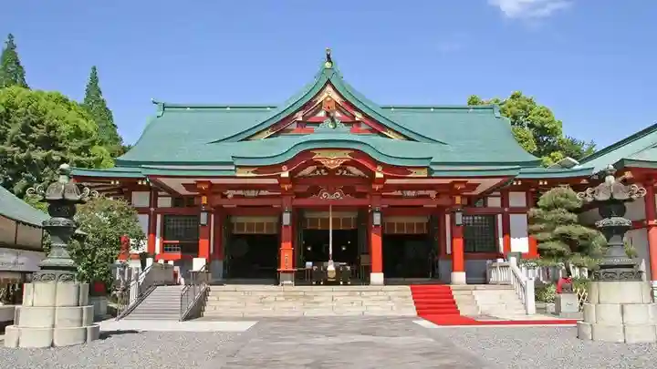 日枝神社の本殿・本堂