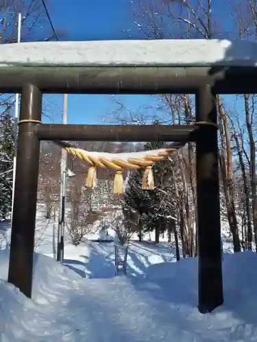 上野幌神社の鳥居