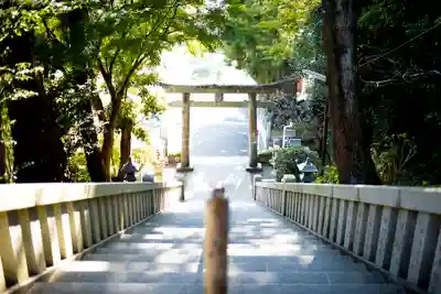 川勾神社の鳥居