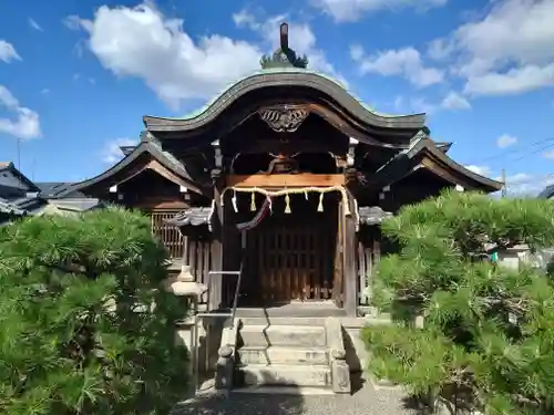 安羅神社の本殿