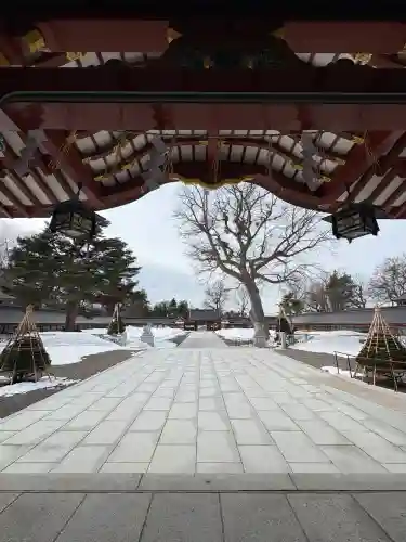 北海道護國神社の景色