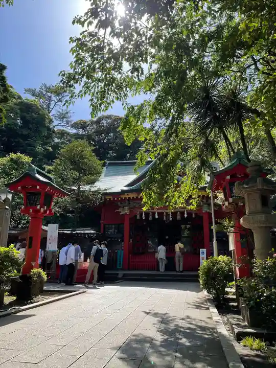 江島神社の本殿・本堂