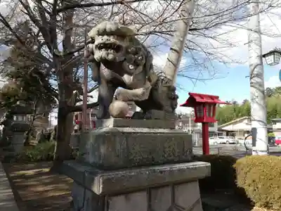 神炊館神社 ⁂奥州須賀川総鎮守⁂の狛犬